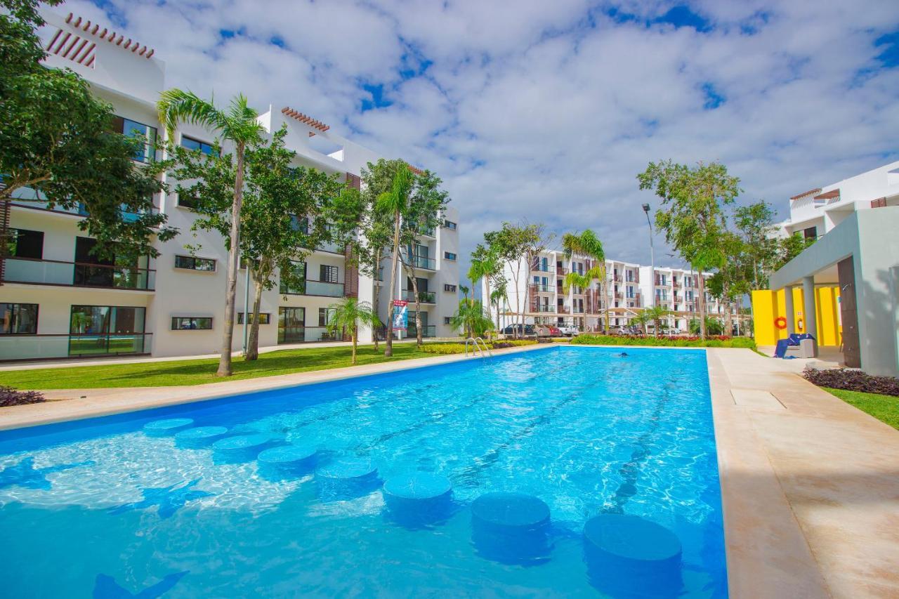 Bright & Relaxing Full Apartment Cancún Buitenkant foto